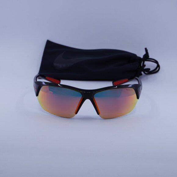 NWT Nike NIKE SKYLON ACE M FQ4684-010 Sunglasses Nike SKYLON ACE Charcoal Black MAX Optics Red Mirror Lens  main image 2